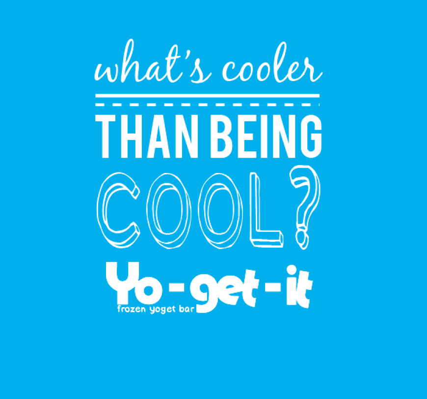 STAY COOL KIDS! | YoGetIt Frozen Yoghurt